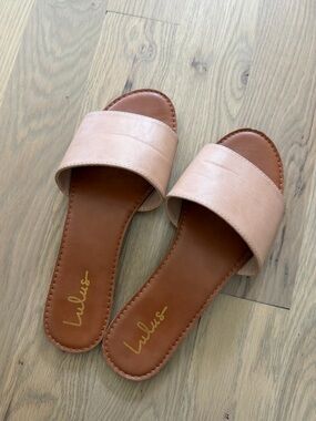 Lulu's | Brown Slide Sandals
